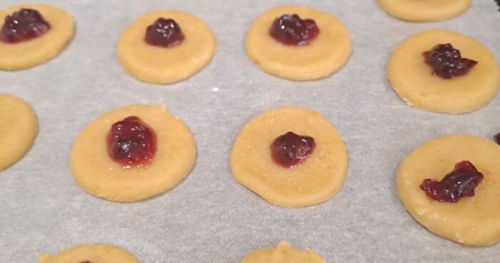 Myslivecké knoflíky s marmeládou