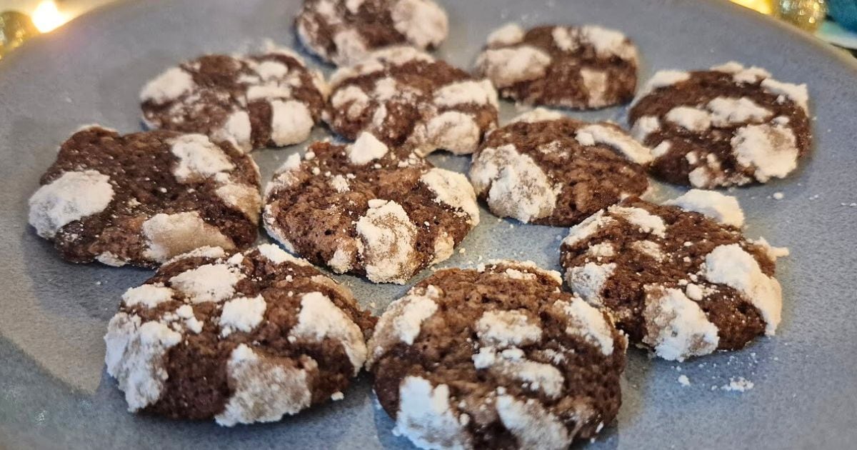 vánoční crinkles - recept