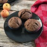 vláčné perníkové muffiny s jablky