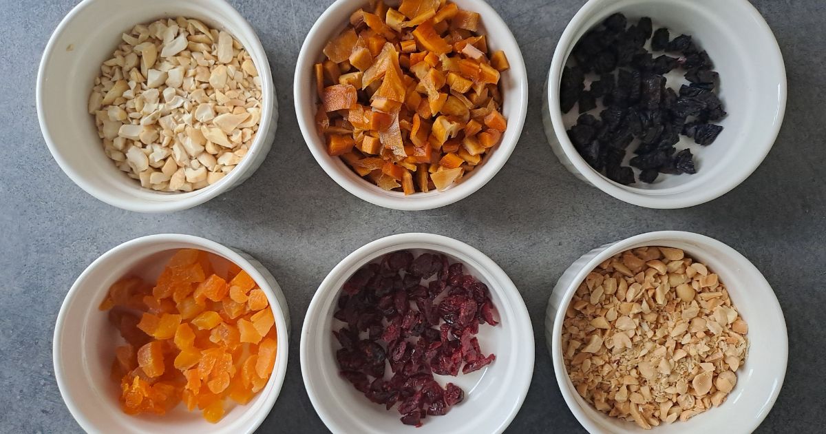 Marokánky se sušeným mangem