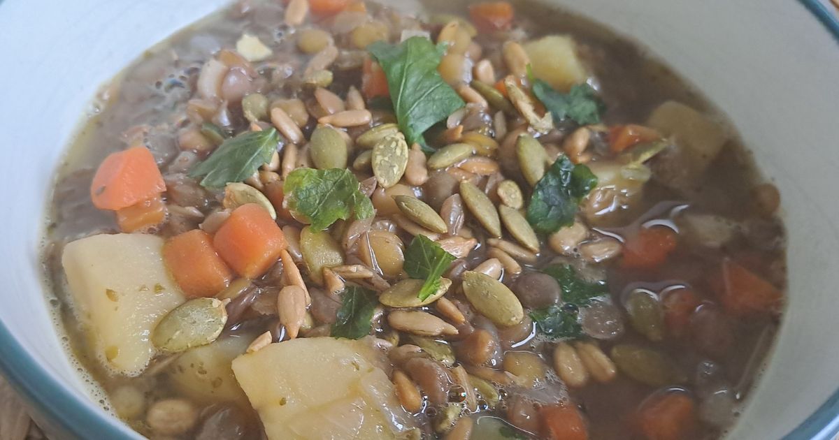 Babiččina čočková polévka