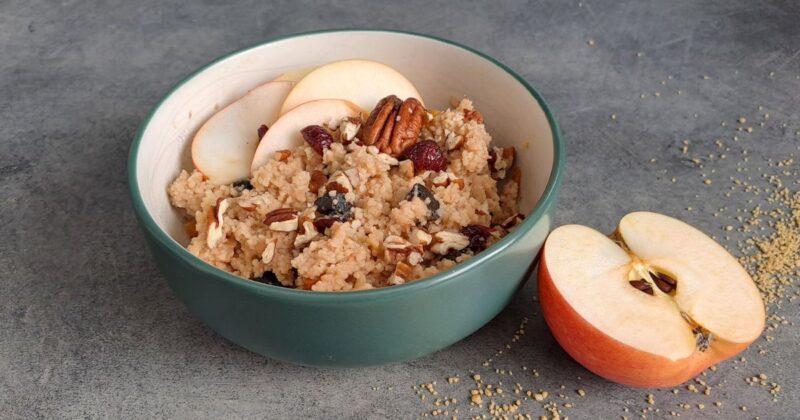 Kuskus na sladko s jablky