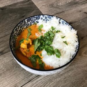 indické butter chicken