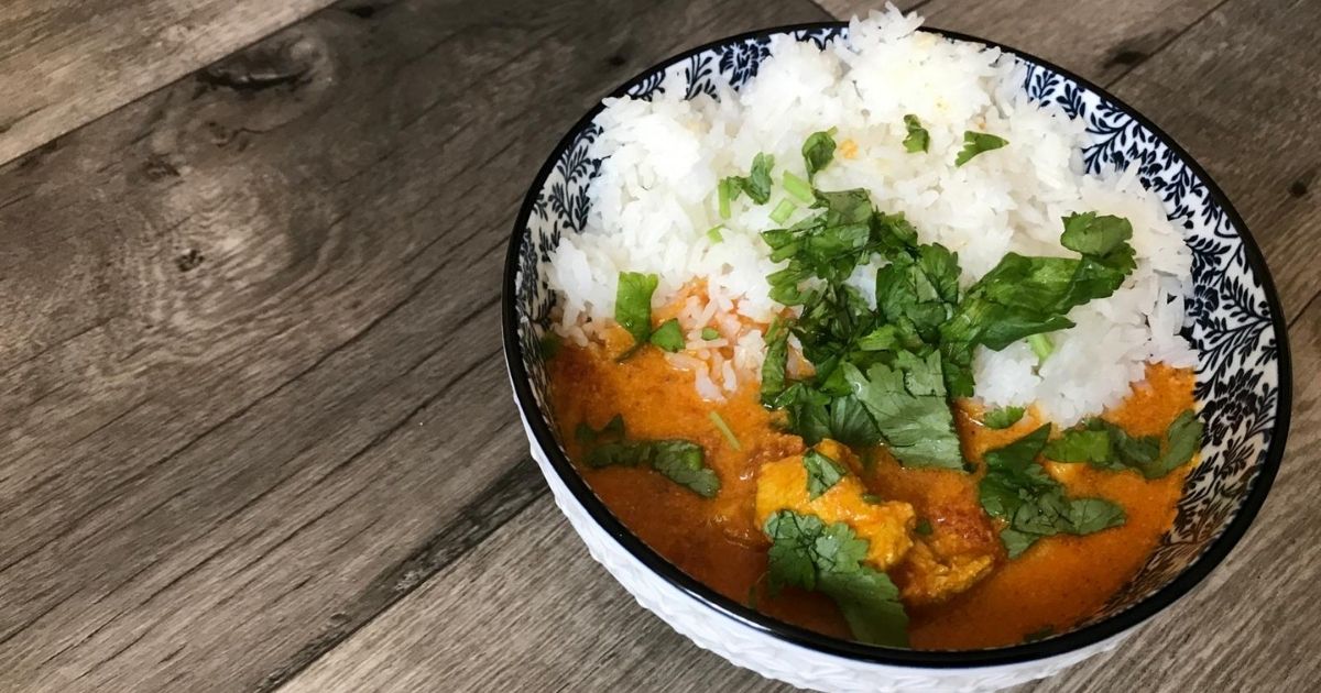 indické butter chicken