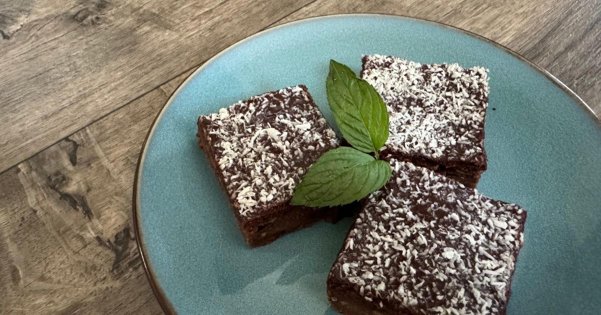 Recept: Zdravé cuketové brownies s kokosem